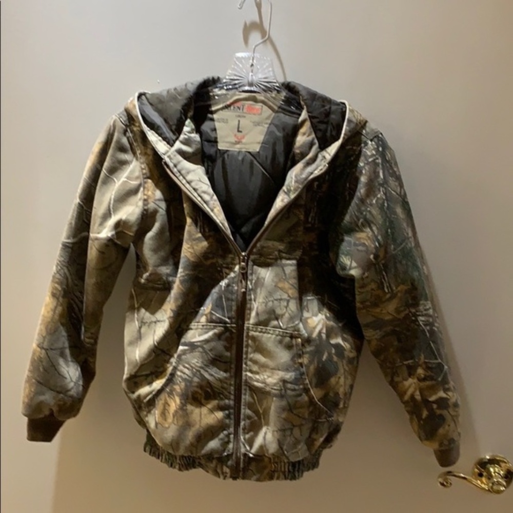 Redhead Camo Boys Insulated Jacket Size Large